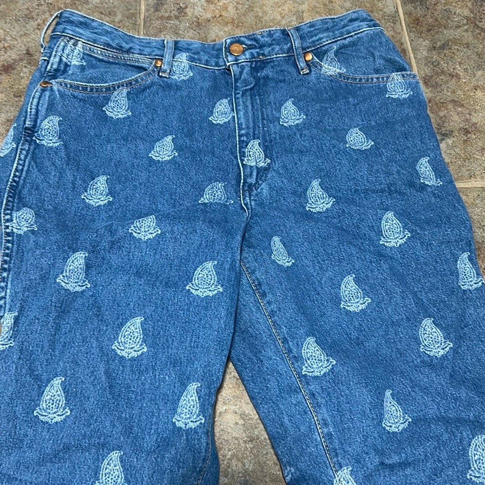 Wrangler flare jeans worn once 30x31
